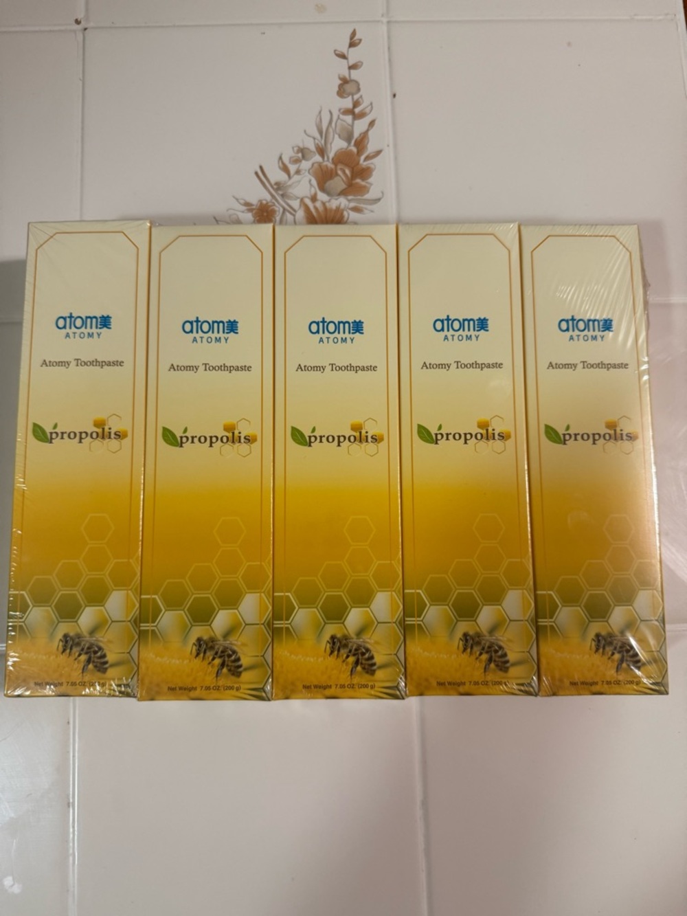 Propolis Toothpaste in Yellow - Pack of 5